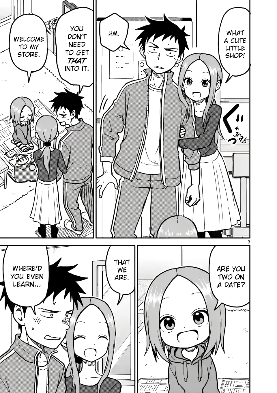 Karakai Jouzu no (Moto) Takagi-san Chapter 111 3